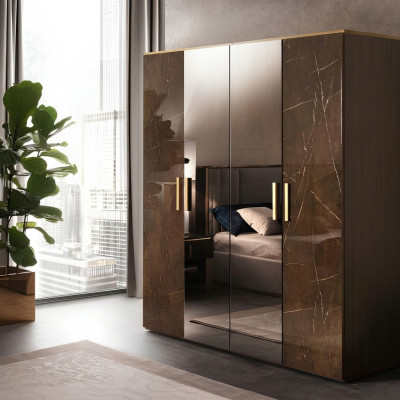 Kleiderschrank Holz Schrank Schränke Holz Garderobe Möbel Schlafzimmer