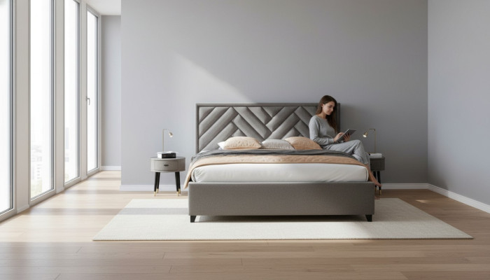 Boxspring Luxus Bett Betten Doppel Möbel Stoff 140 160 180 x 200cm Schlafzimmer