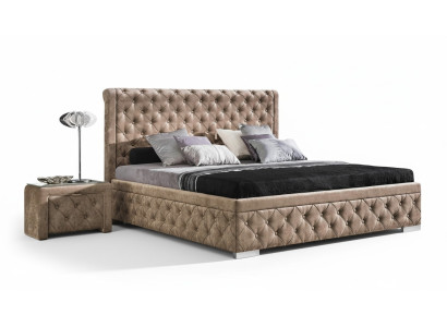 Bett 2x Nachttisch 3 tlg. Schlafzimmer Set Luxus Design Möbel Modern Betten Neu
