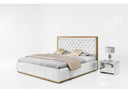 Bett Textil Schlafzimmer Design Möbel Modern Luxus Betten Bettgestell 140x200