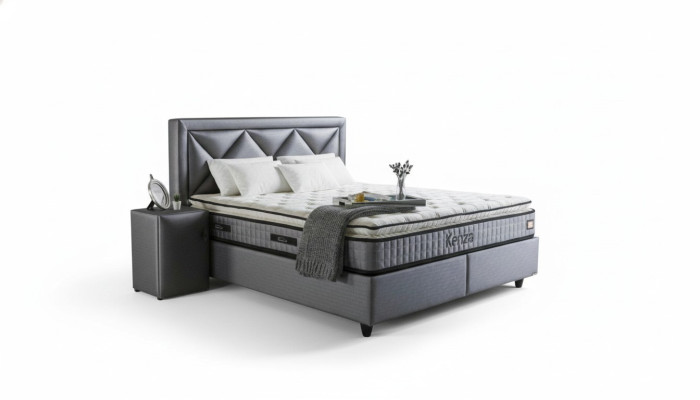 Edles Bett 3tlg Set Nachttisch Möbel Luxus Schlafzimmer Matratze Bettgestell Neu