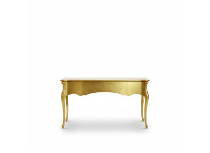 Designer Möbel Tisch Gold Wohnzimmer Holz Tisch Italienische Luxus Möbel