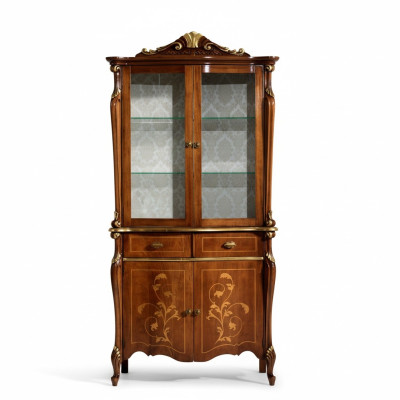 Möbel Klassischer Stil Vitrine Wohnzimmer Schränke Luxus Design Italienische Möbel Neu