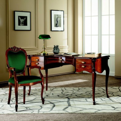 Italienische Klassisches Holz Möbel Luxus Sessel Büromöbel Stil Barock