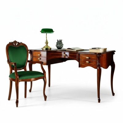 Italienische Klassisches Holz Möbel Luxus Sessel Büromöbel Stil Barock