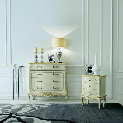 Design Möbel Stil Barock Kommode Holz Italien Möbel Anrichte Luxus Sideboard