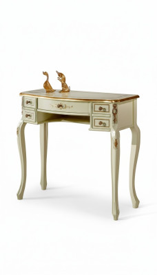 Design Luxus Möbel Sekretar Antik Stil Barock Tisch Holz Italienische Möbel Neu