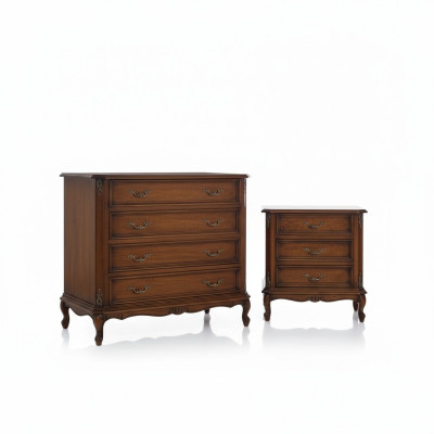 Design Möbel Stil Barock Grosse Kommode Braun Luxus Italienische Möbel Neu