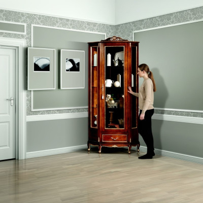 Eckvitrine Schrank Design Vitrine Schränke Designer Möbel Italienische Möbel Regale Regal