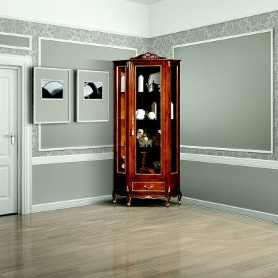 Eckvitrine Schrank Design Vitrine Schränke Designer Möbel Italienische Möbel Regale Regal