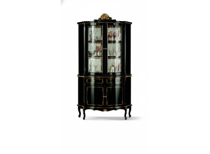 Design Italienische Luxus Holz Möbel Barock Stil Schrank Vitrine Schrank Wohnzimmer Neu