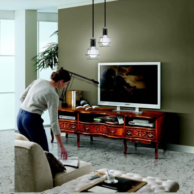 Schicke Sideboard tv Lowboard Lang rtv Schrank Italienische Möbel Wohnzimmer Holz Möbel