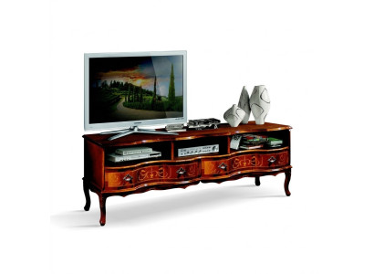 Italienische Holz Möbel Sideboard tv Lowboard Lang rtv Schrank Luxus Wohnzimmer Neu