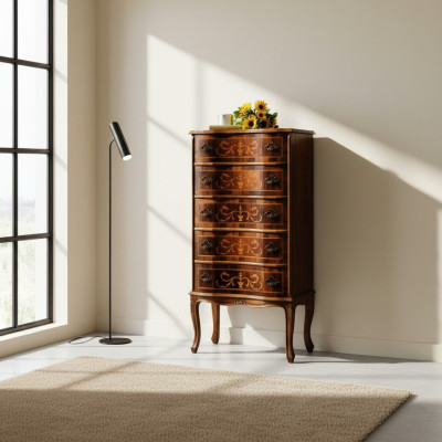 Schmale Hochschrank Kommode Schlaf Wohn Zimmer Kommoden Sideboard