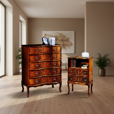 Kommode Möbel Italienische Wohnzimmer Einrichtung Sideboard Anrichte Schrank
