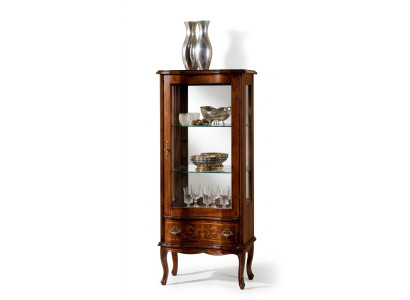 Designer Luxus Holz Vitrine Schrank Design Anrichte Italienische Möbel Sideboard Neu