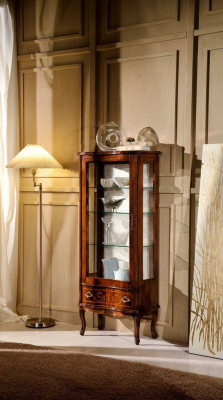 Designer Luxus Holz Vitrine Anrichten Italienische Möbel Echtes Holz Sideboard Neu