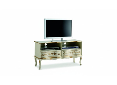 Schickes Weisser rtv Schrank sideboard lowboard tv schränke italienische stil möbel neu