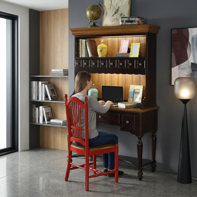 Büro Einrichtung Schreibtisch Computer Möbel Büro Holz Möbel Tische Stuhl 2tlg.