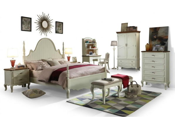 Bett Polsterbett Luxus Schlafzimmer Design Betten Textil Holz Bettgestell Neu