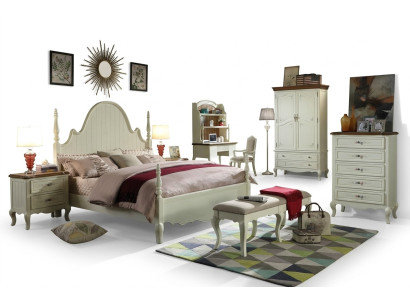 Bett Polsterbett Luxus Schlafzimmer Design Betten Textil Holz Bettgestell Neu