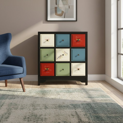 Landhaus Kommode Schrank Kommodenschrank Große Massivholz Kommoden