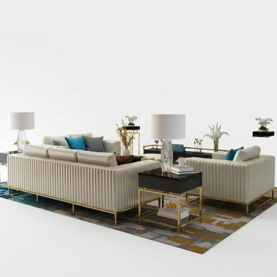 Sofagarnitur 3+2+1 Sitzer Set Couchen Design Sofa Polster Modern Couch