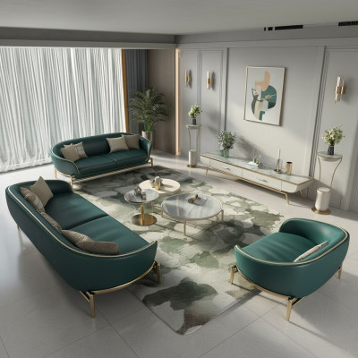 Sofagarnitur 321 Sitzer Set Design Polster Sofa Couchen Couch Modern