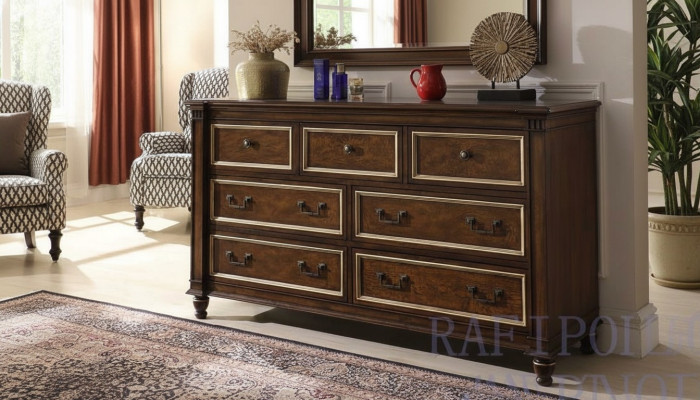 Design Kommode Anrichte Side Lowboard Schrank Regal Luxus Beleuchtet Wohn Zimmer