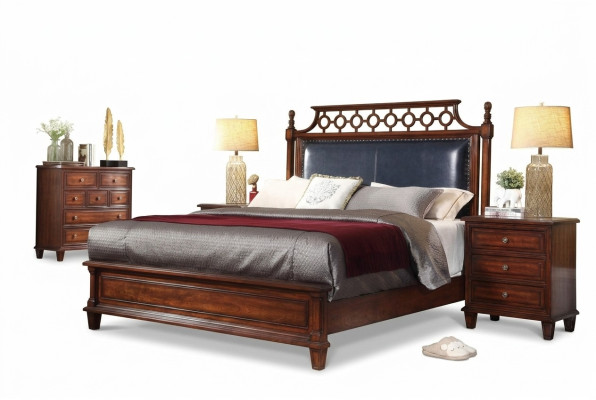Designer Italienische Möbel Bett Doppel Schlazimmer 180x200cm Neu Betten Leder