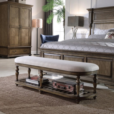 Hocker Klassisch Beistellhocker Ottomane Couch Leder Stoff Textil Holz Fußhocker