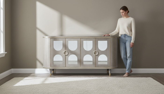 Kommode Kommoden Designer Board Schränke Holz sideboard Regal
