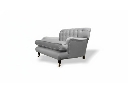 Chesterfield Sessel Fernseh Design Polster Sofa Couch Chesterfield Textil Neu