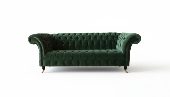 Chesterfield 3 Sitzer Sofas Polster Sitz Couch Sofa Garnitur Big Couchen