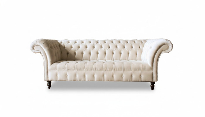 Chesterfield 3 Sitzer Neu Polster Sitz Couch Sofa Garnitur Big Couchen