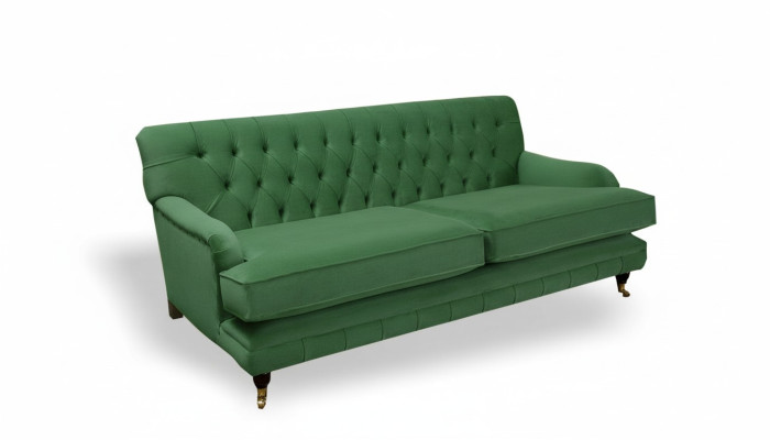 Chesterfield Designer Möbel Hochwertige Dreisitzer Couch Polster Stoff