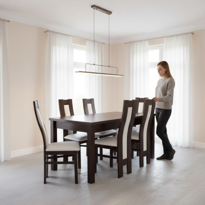 Esstisch Stühle Esszimmer Set Essgruppe Moderner Tisch 7tlg Set Stuhl Tisch Neu