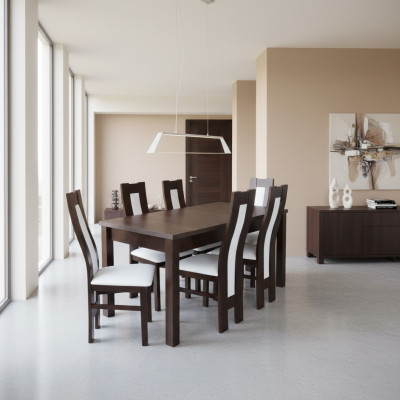 Esstisch Stühle Esszimmer Set Essgruppe Moderner Tisch 7tlg Set Stuhl Tisch Neu