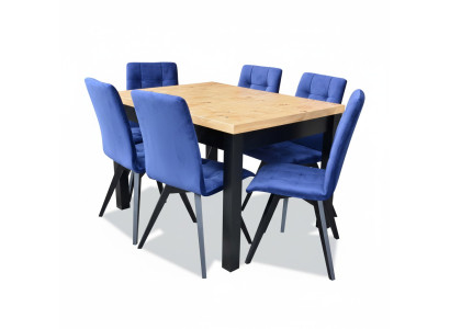 Esstisch 6x Stühle Esszimmer Set Essgruppe Klassischer Tisch 7tlg Set Stuhl neu