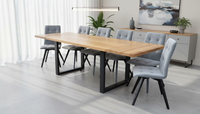 Esstisch 6x Stühle Klassische Garnitur Esszimmer 7tlg.Set Rechteckig Tisch Stuhl