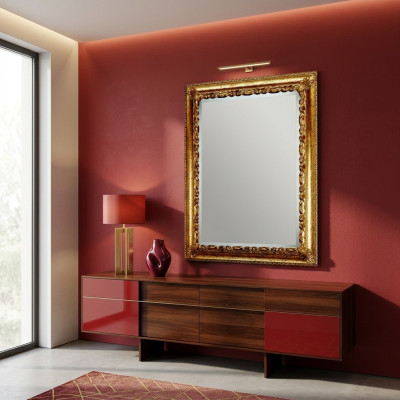 Design xxl Spiegel Wandspiegel Echt Holz Rahmen Hängespiegel Luxus Möbel Barock