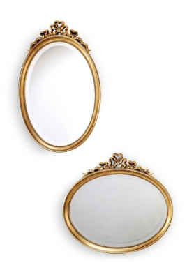Klassischer Designer Spiegel Großer Wandspiegel Retro Barock Rokoko Gold SP7630