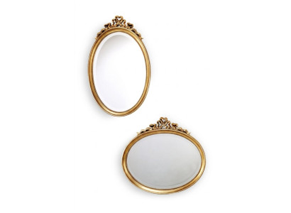 Klassischer Designer Spiegel Großer Wandspiegel Retro Barock Rokoko Gold SP7630