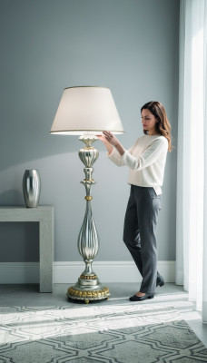 Designer xxl Big Leuchte Lampe Stehlampe Stehleuchte Lampe Leuchten Ø 65 * 140cm