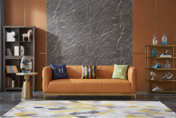 Designer Sofa 3 Sitzer Modern Couch Polster Sofas Designsofa Dreisitzer