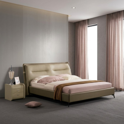 Doppelbett Schlafzimmer Betten Luxus Möbel Doppel Bett Hotel Einrichtung Braun