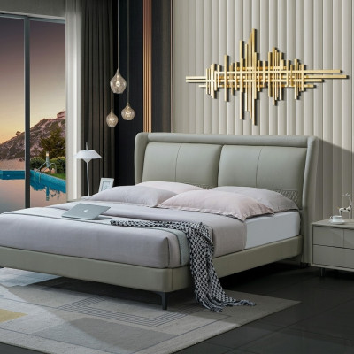 Doppelbett Schlafzimmer Betten Luxus Möbel Doppel Bett Beige Hotel Einrichtung