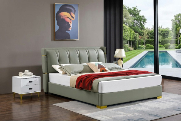 Doppelbett Beige Möbel Betten Schlafzimmer Doppel Bett Beige Hotel