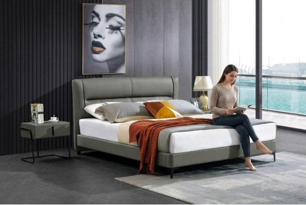 Doppel Betten Royal Bett Schlafzimmer Luxus Bett Holz 180x200cm Luxus