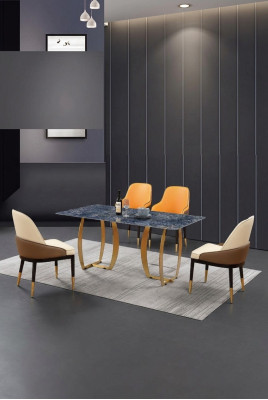 Esszimmer Set Esstisch 4x Stuhl Garnitur Tisch Gruppe 5tlg. Set Komplett